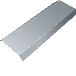 Hager AKBAZ2000402 Couvercle aveugle 45° Branchement pour goulotte AK 200x40mm