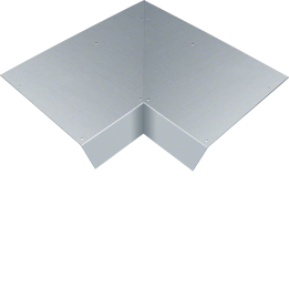 Hager AKBI4000701V Couvercle aveugle coin intérieur 100EW pour goulotte AK 400x70