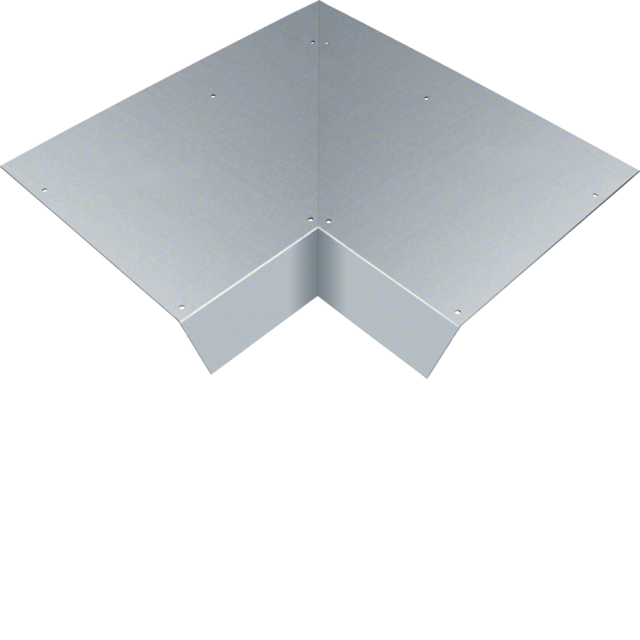 Hager AKBI4000701V Couvercle aveugle coin intérieur 100EW pour goulotte AK 400x70
