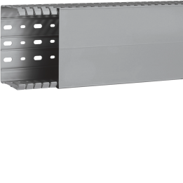 Hager BA7A80120 Goulotte à panneaux fendus 80 x 120 mm, gris