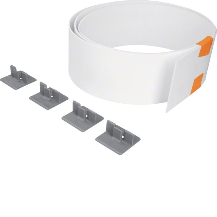 Hager BKTWK76 Cloison en PVC pour goulotte de câbles, 76 mm x 2 000 mm