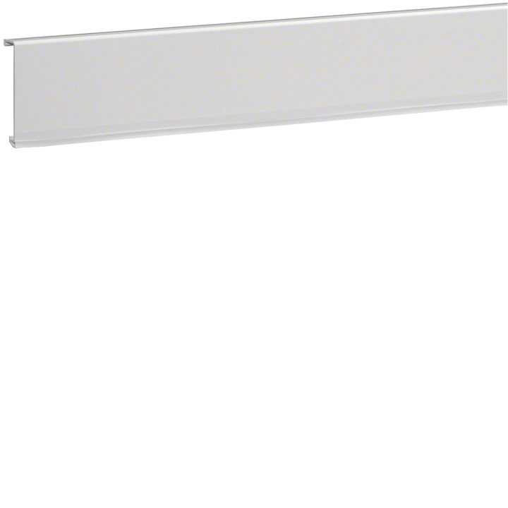 Hager SL20080219016 Couvercle de goulotte avec composant souple, blanc