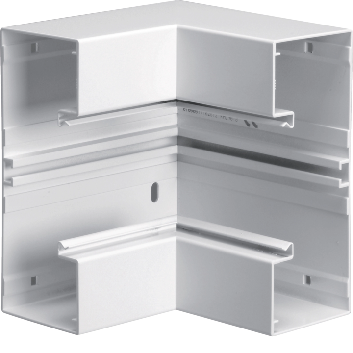 Hager BRA6517049016 Coin intérieur pour goulotte de câbles 170x80mm blanc