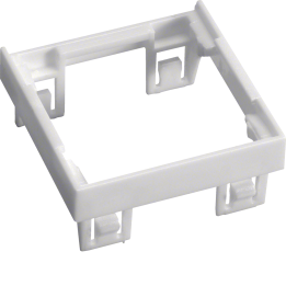 Hager GBVDMR45 Cadre adaptateur 45 mm pour 1 plaque de support de données