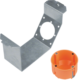 Hager GBVC400 Plaque de support pour remplacement CEE (pour GBV4/V3T/V3D)