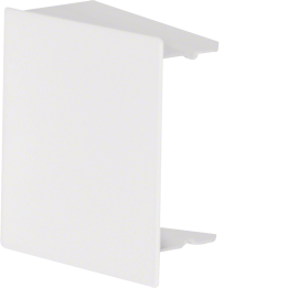 Hager LFE6006069016 Embout Acier 60x60mm Blanc Signalisation RAL 9016