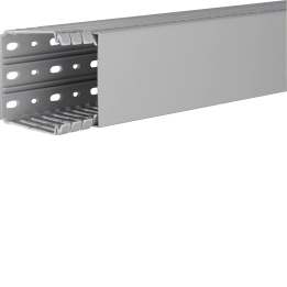 Hager BA780080 Goulotte à panneaux fendus 80 x 80 mm, gris