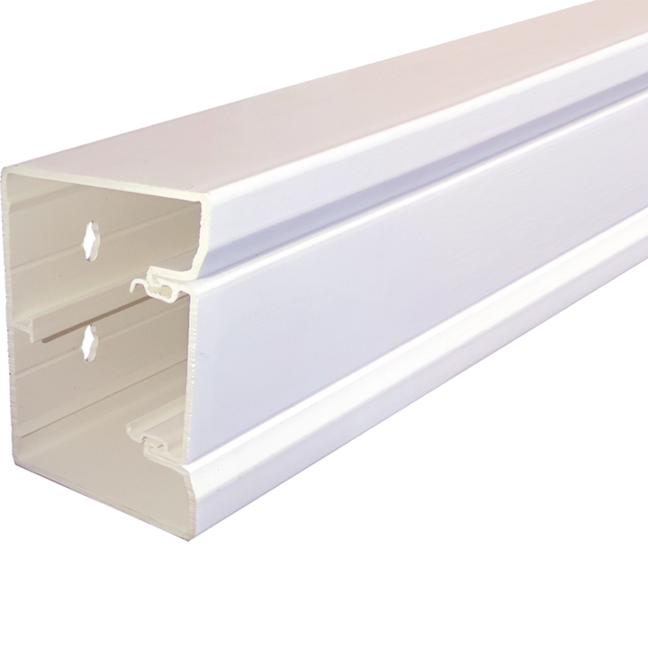 Hager GBD5008509016 Goulotte de Câbles 50x85mm Blanc 2m
