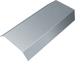Hager AKBAZ2500702 Couvercle aveugle Branchement 45° pour goulotte AK 250x70mm