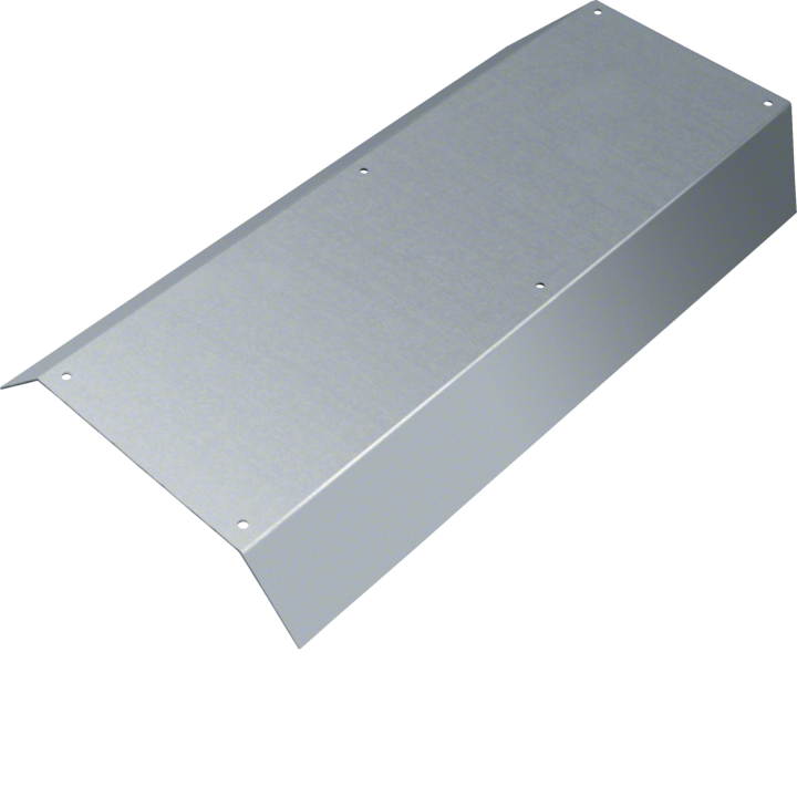 Hager AKBAZ2500702 Couvercle aveugle Branchement 45° pour goulotte AK 250x70mm