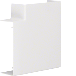 Hager LFF4011059016 Angle plat pour goulotte LF/LFF 40x110mm blanc signalisation