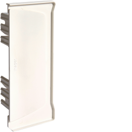 Hager GBD5013169016 Plaque d'extrémité blanc signalisation (RAL 9016)
