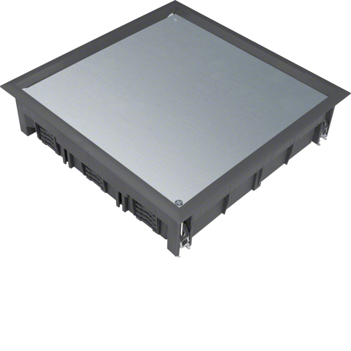 Hager VDQ12129005 Couvercle d'inspection Q12 pour sol 12 mm DB