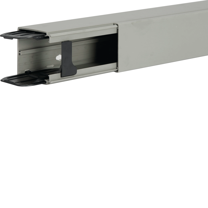 Hager Lifea LFF6006007030 Goulotte de câbles 60x57mm, 2 chemins de câbles, gris
