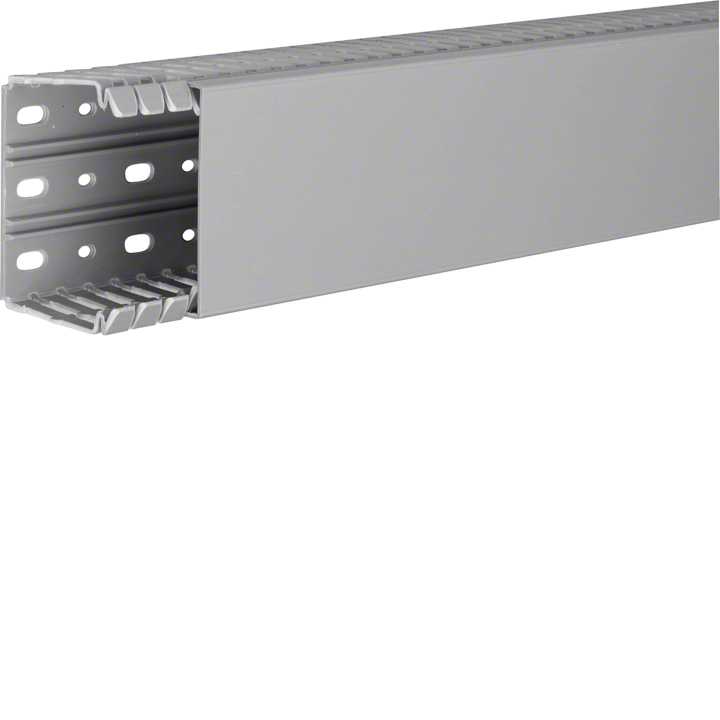 Hager BA760080 Goulotte à Panneau Fendu 60x80mm Gris
