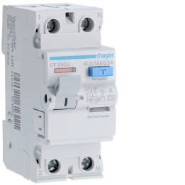 Hager CE240J RCCB 2P 40A 300mA Type A