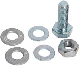Hager M1043 Vis et rondelles M10x30 mm