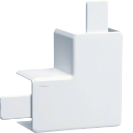 Hager LFF2003559016 Angle plat pour goulotte LF/LFF 20 x 33 mm, blanc signalisation