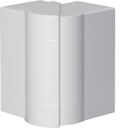 Hager BRP651303H9016 Coin extérieur pour goulotte BRP/BRAP65130, blanc signalisation (RAL 9016)
