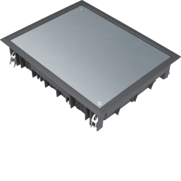 Hager VDE09059005 Couvercle d'inspection de sol 5 mm pour revêtement de sol