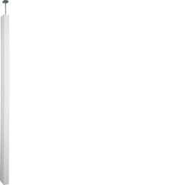 Hager DAS28028009016 DA200 Raccord à pression 2,8-3,1 m Blanc