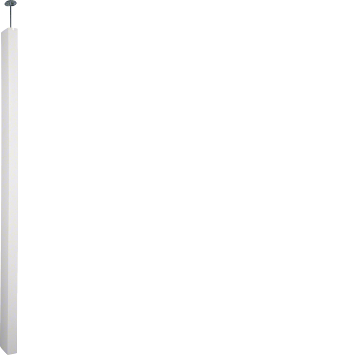Hager DAS28028009016 DA200 Raccord à pression 2,8-3,1 m Blanc