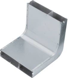 Hager UKK190382 Conduit sous le sol coudé 190 x 38 mm, 2 groupes