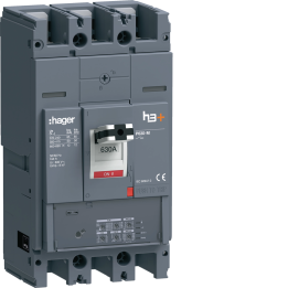 Hager HPW630JR MCCB 3P 630A 50kA