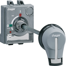 Hager HXS031H Rotary Handle on Door P160