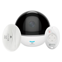 EZVIZ EZ-C6T-RF Cámara IP PTZ de 2MP con PoE y Wi-Fi, 1080p, lente de 4 mm, IR de 10 m, interior