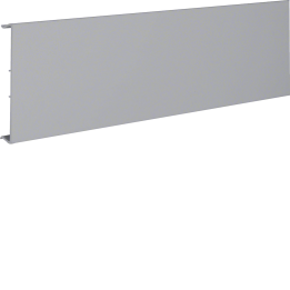 Hager BR7013227030 Couvercle de goulotte, PVC, gris (RAL 7030)