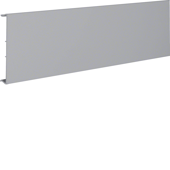 Hager BR7013227030 Couvercle de goulotte, PVC, gris (RAL 7030)