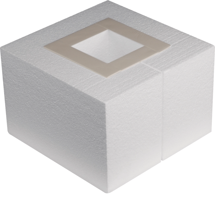 Hager SEVQ08200 Élément de boîtier pour tableau de distribution Q08, hauteur 200 mm