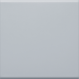 Hager GW1BLAN Interrupteur intelligent à bascule 1 groupe, aluminium