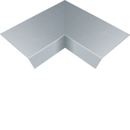 Hager AKBI4000701 Couvercle aveugle coin intérieur 90° pour goulotte AK 400x70