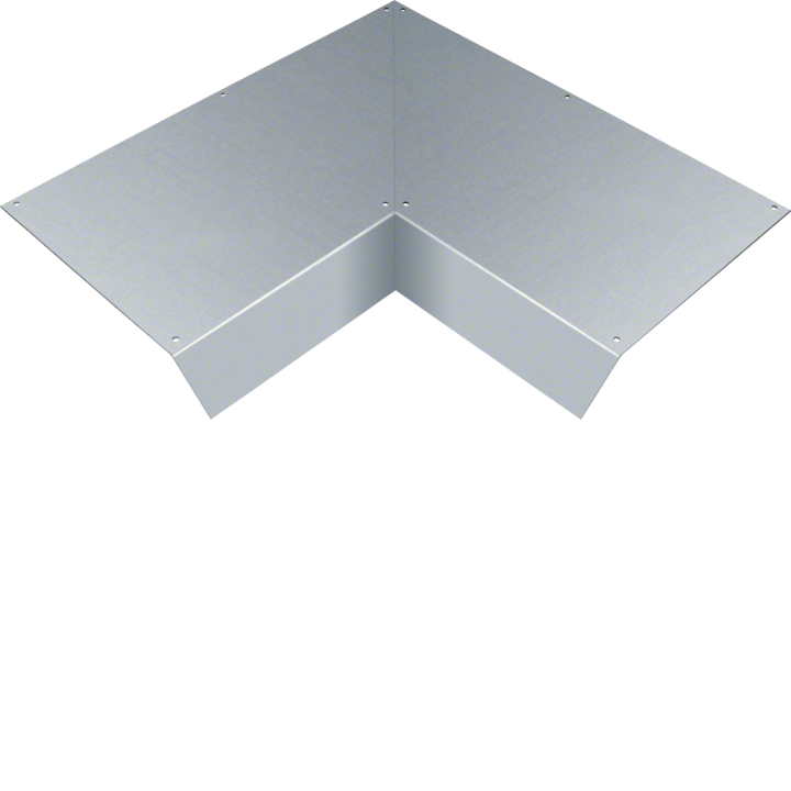 Hager AKBI4000701 Couvercle aveugle coin intérieur 90° pour goulotte AK 400x70
