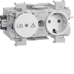 Hager GS12019016 Prise intelligente avec protection contre les surtensions