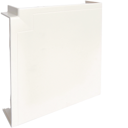 Hager GBD5019059016 Goulotte de câble à angle bas, blanc signalisation
