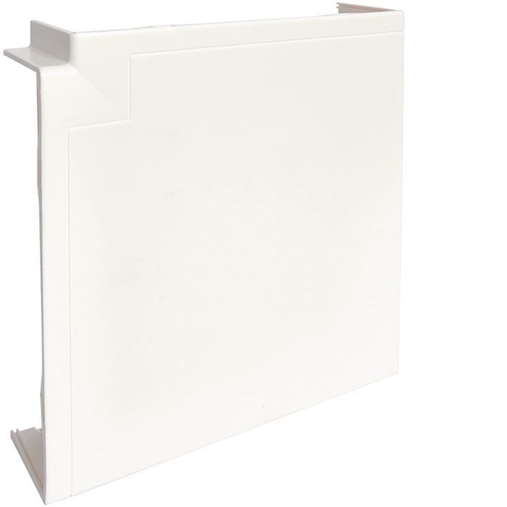 Hager GBD5019059016 Goulotte de câble à angle bas, blanc signalisation