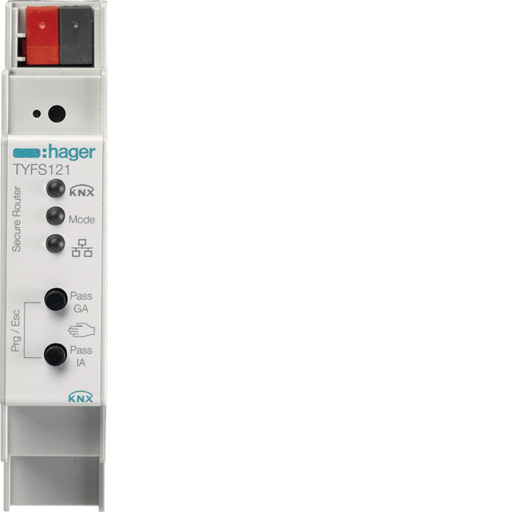 Hager TYFS121 KNX/IP Secure Router, 1 Module