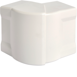 Hager GBD5008539016 Coin externe pour goulotte de câbles GBD(A)50085, blanc signalisation