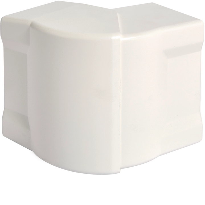 Hager GBD5008539016 Coin externe pour goulotte de câbles GBD(A)50085, blanc signalisation