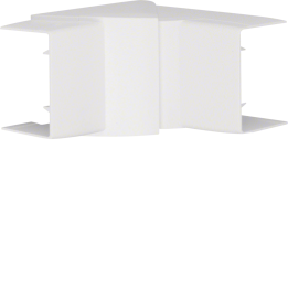 Hager LFF4006049011 Coin intérieur pour goulotte LF/LFH 40x57mm Blanc