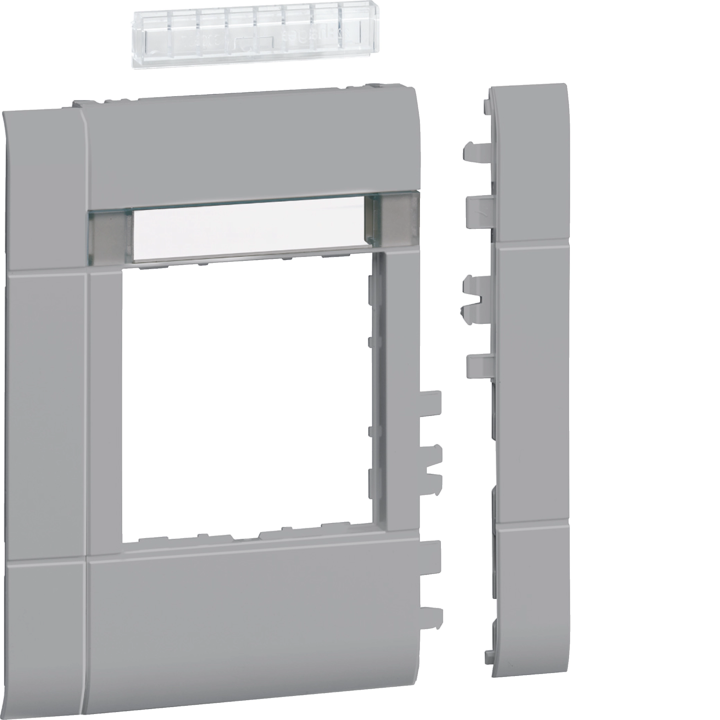 Hager GR1002ALAN Plaque Frontale 55 mod. hfr, 100mm, LF, alu