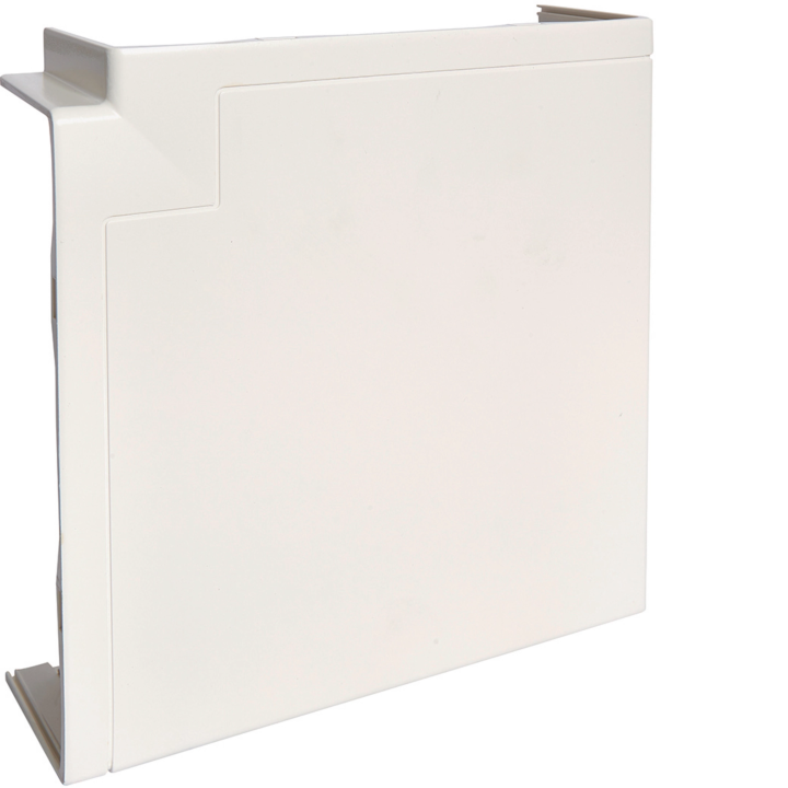 Hager GBD5016159016 Goulotte de câble à angle bas, blanc signalisation