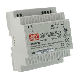 MARCA BLANCA DR-30-12 DIN Rail Power Supply 30W 12V 2.5A
