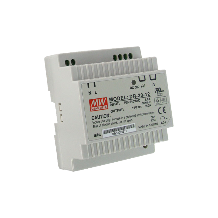 MARCA BLANCA DR-30-12 DIN Rail Power Supply 30W 12V 2.5A