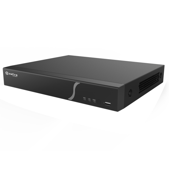 SAFIRE SMART SF-NVR8108A-B2 8-Kanal PoE NVR, 12 MP