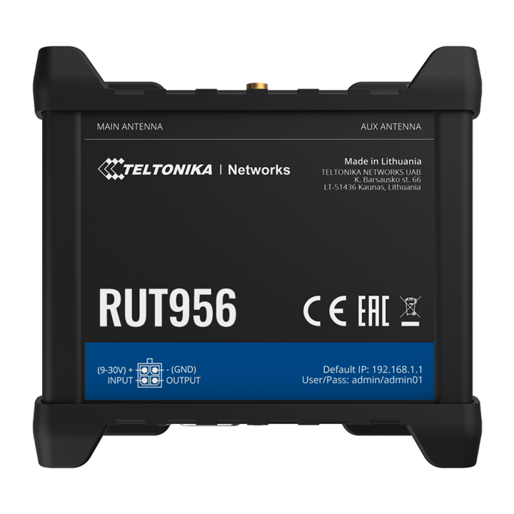 Routeur TELTONIKA TK-RUT956 100Mbps Wi-Fi N Ethernet