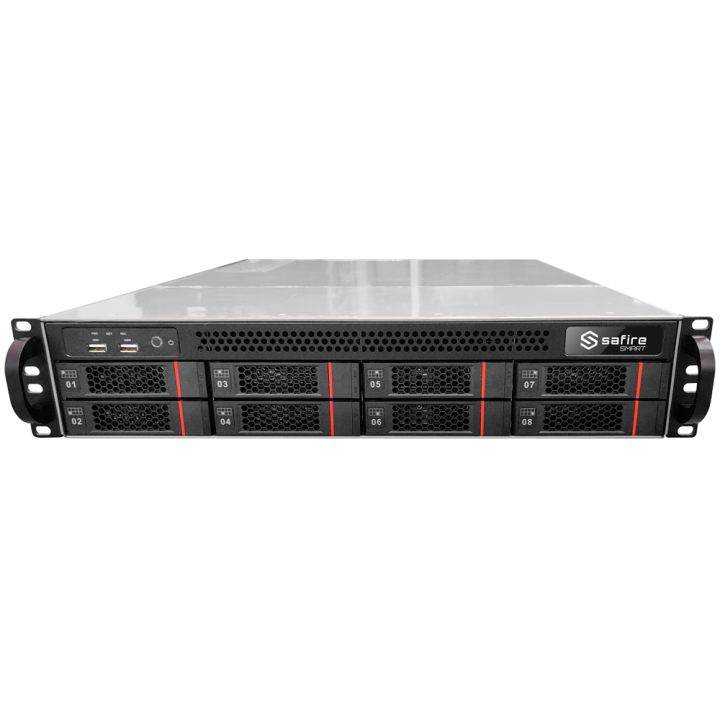 SAFIRE SMART SF-SERVERVMS-1000CH NVR 16 MP PoE